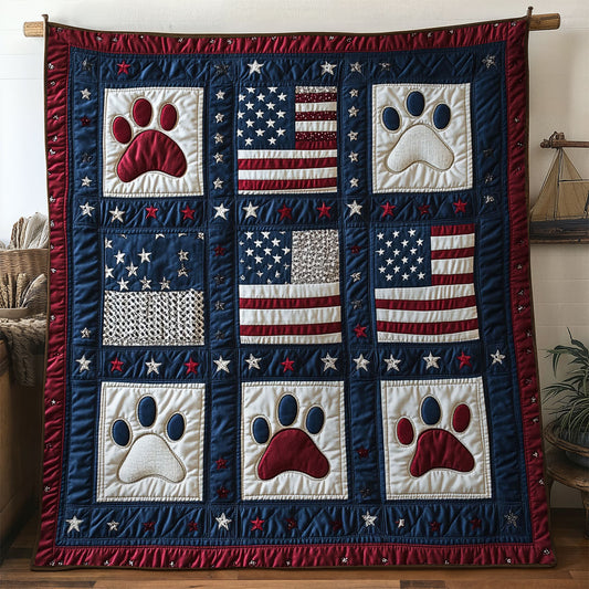 Paw And Stripes WN1707044CL Quilt
