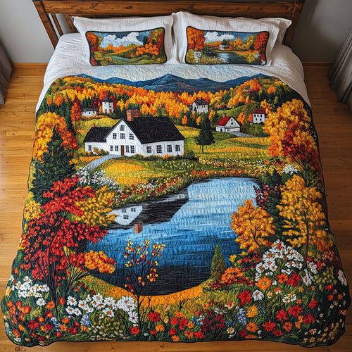 Autumn Lakeside WY1908080CL Duvet Cover Set