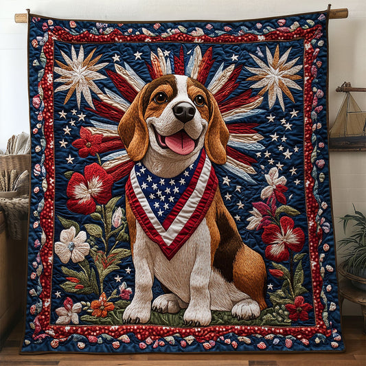 Beagle Fireflower WN1306005CL Quilt
