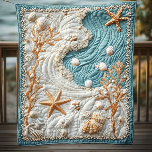 Wave Shells WN0808114CL Quilt