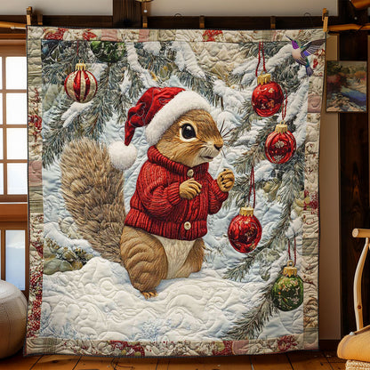 Winter Squirrel WN0711024CL Quilt