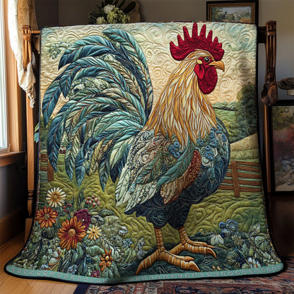 Vibrant Chicken WX1812045CL Quilt