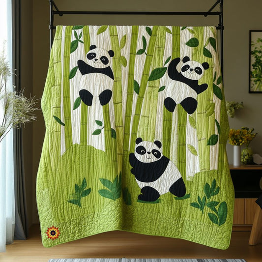 Panda Bamboo Forest WU1211012CL Quilt