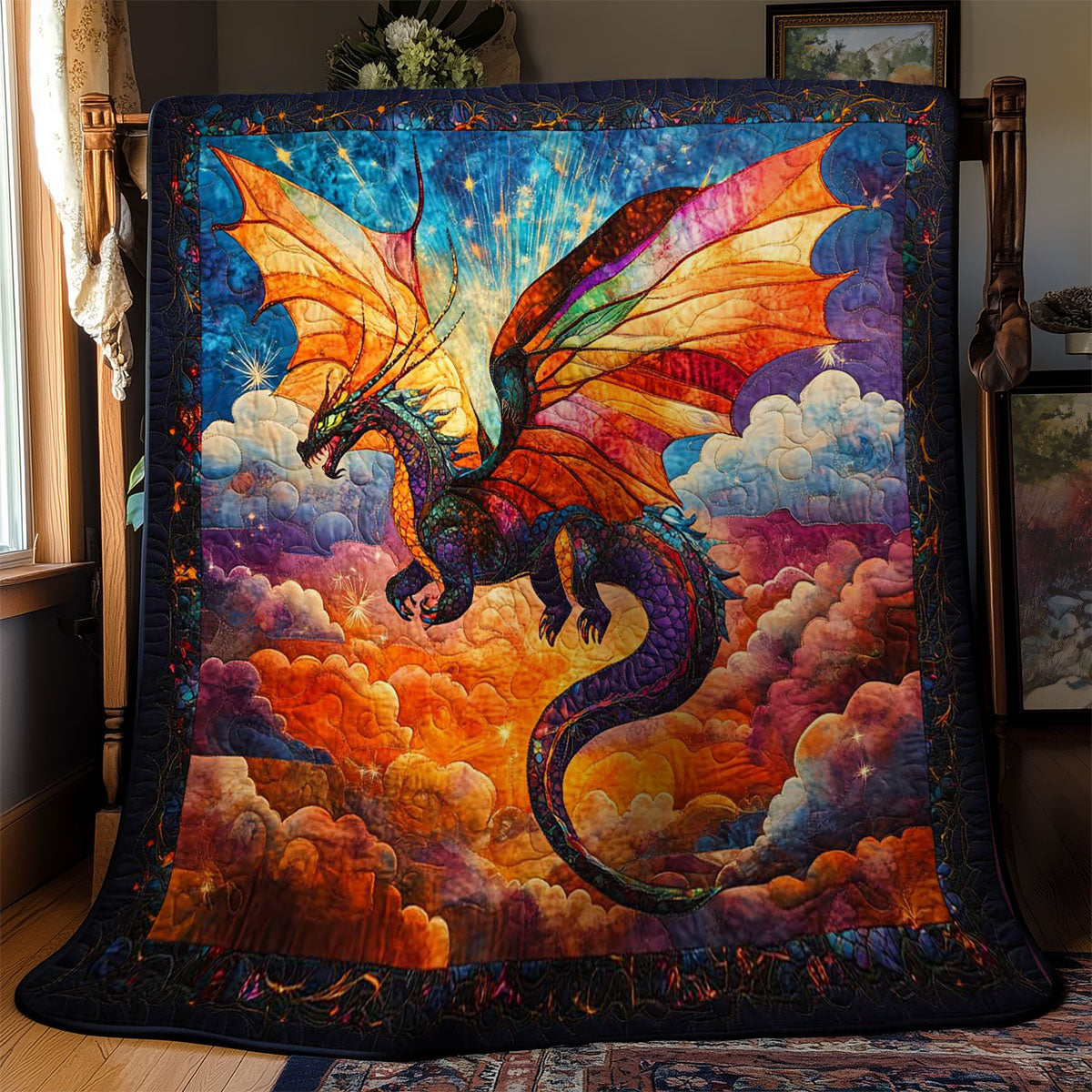 Ethereal Glow Dragon WN1702055CL Quilt