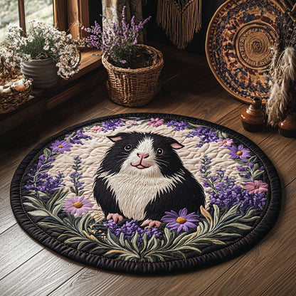 Sweet Guinea WY0505057CL Quilted Round Mat