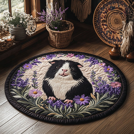 Sweet Guinea WY0505057CL Quilted Round Mat