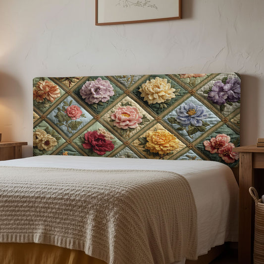 Petal Harmony CP2412003CL Quilted Headboard Slipcover