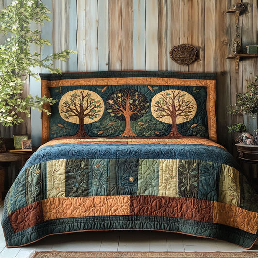 Harmony Tree Of Life WN1712012CL Quilted Headboard Slipcover