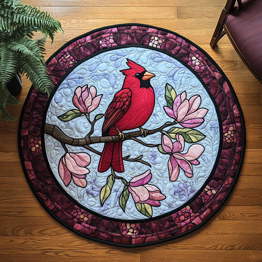 Cardinal Magnolia WX1005006CL Quilted Round Mat