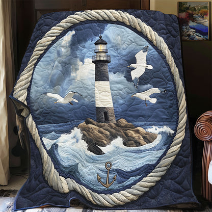 Lighthouse Sea WX3105032CL Quilt
