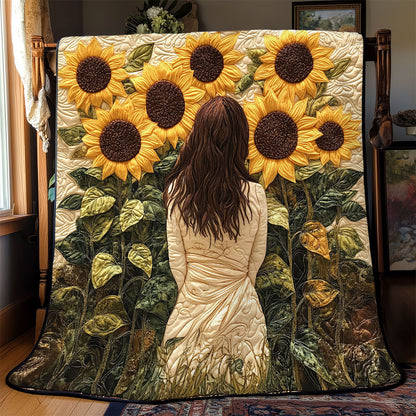 Sunflower Breeze WJ2002020CL Quilt