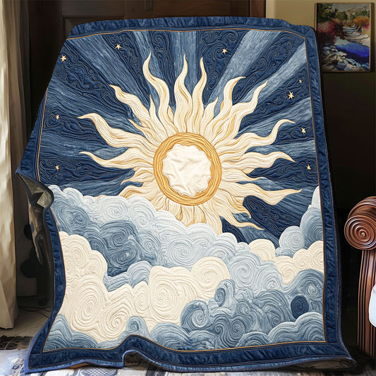 Celestial Glowing Sun WP2003013CL Quilt