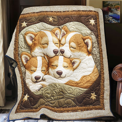 Lovely Corgi WX3105034CL Quilt