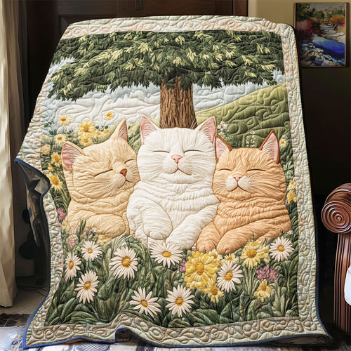 Feline Garden WP2003021CL Quilt