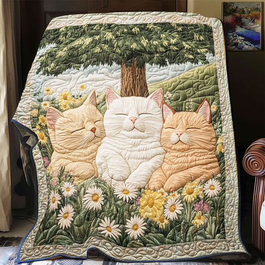 Feline Garden WP2003021CL Quilt