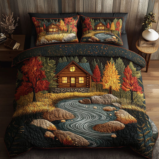 Cozy Cabin And Streamside Solace DH2909011CL Duvet Cover Set