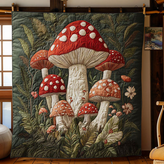 Forest Mushroom WN2403036CL Quilt