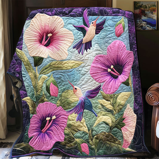 Hummingbird Garden YR1101028CL Quilt