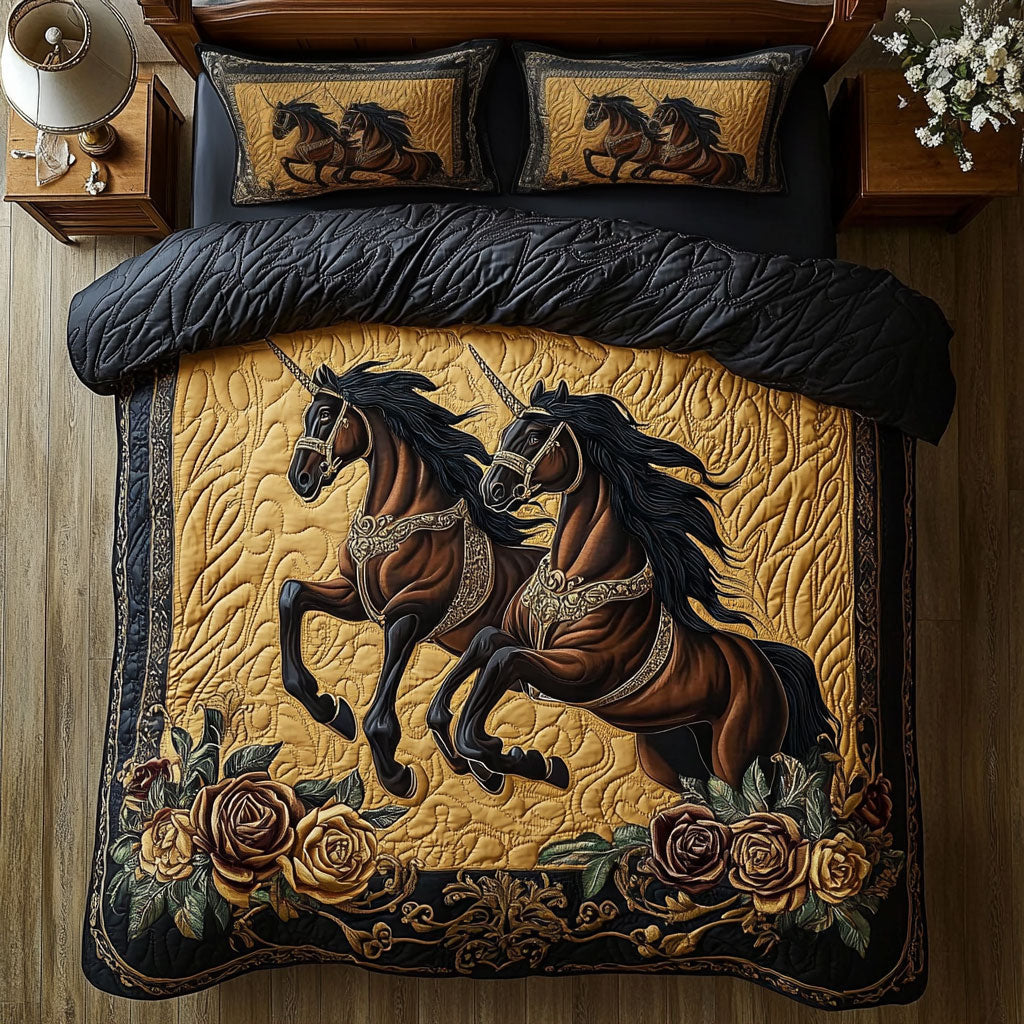 Golden Gallop Grace WX1906015CL Duvet Cover Set