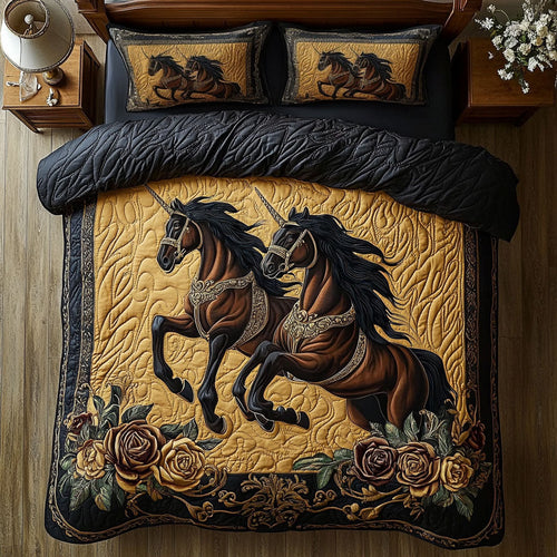 Golden Gallop Grace WX1906015CL Duvet Cover Set