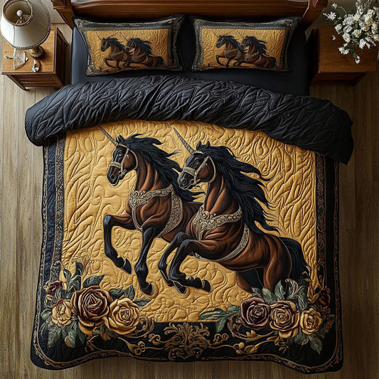 Golden Gallop Grace WX1906015CL Duvet Cover Set