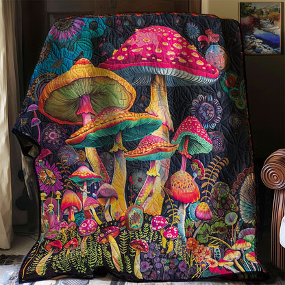 Hippie Mushroom WJ2112011CL Quilt