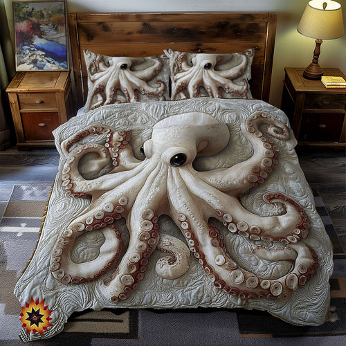 White Octopus WY1012087CL Duvet Cover Set