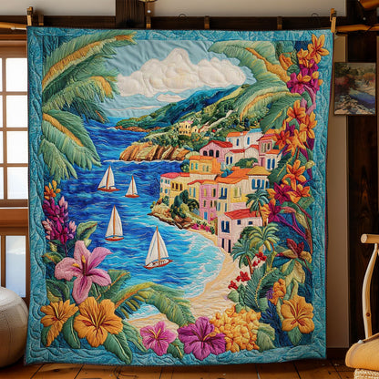 Jungle Bay Breeze WN1605022CL Quilt