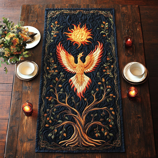 Phoenix Reborn CP2705036CL Quilted Table Runner