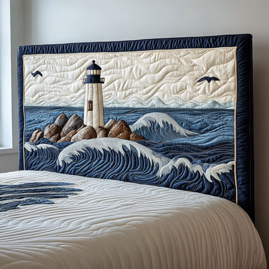 Ocean Watchtower CP1612015CL Quilted Headboard Slipcover