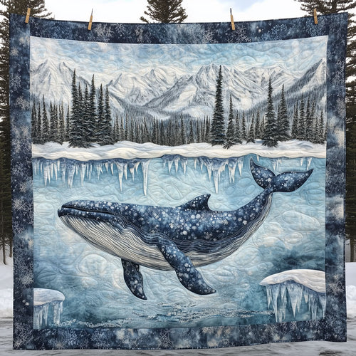 Frozen Lake Whale LT1809033CL Quilt