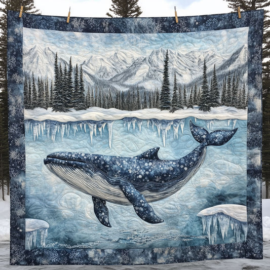 Frozen Lake Whale LT1809033CL Quilt