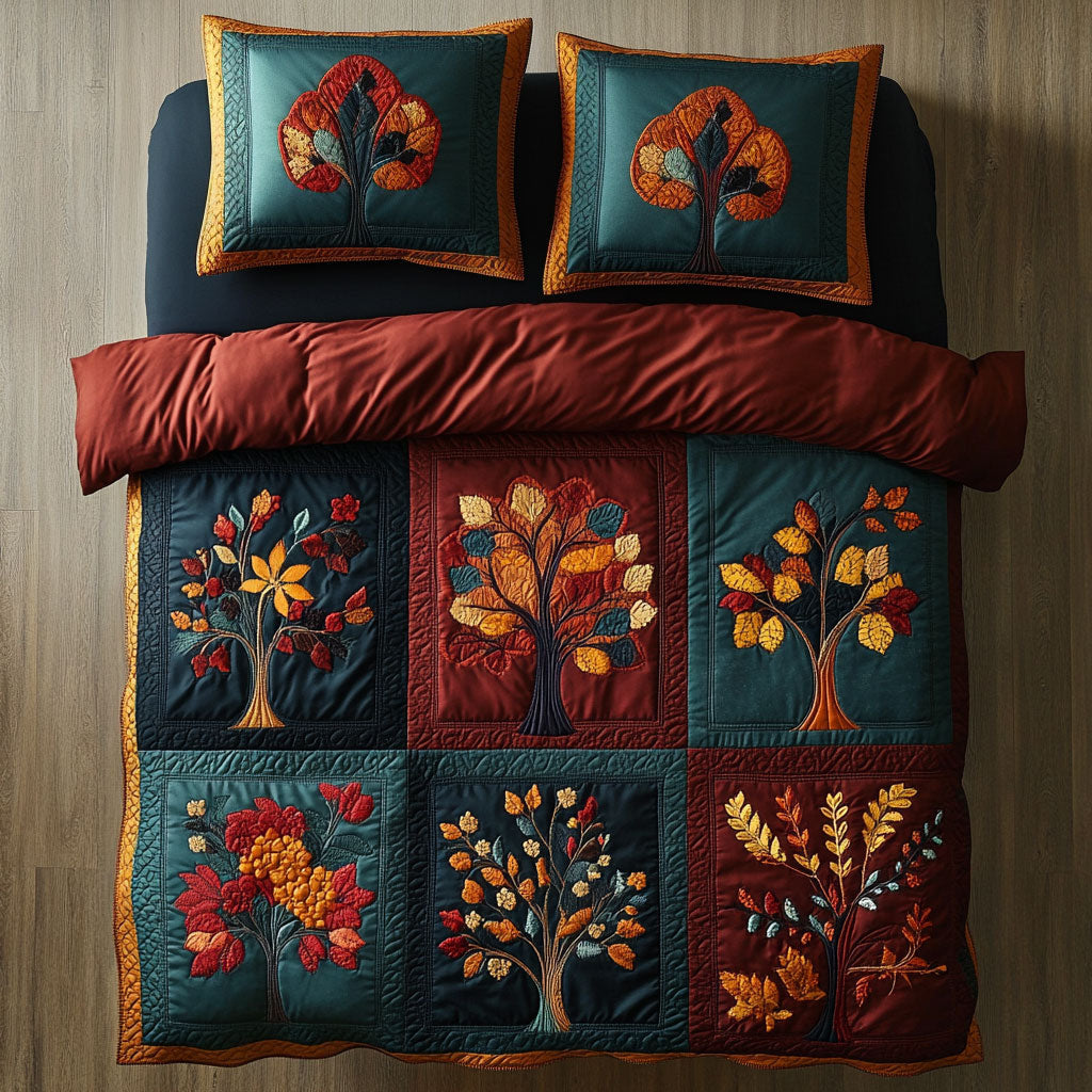 Harvest Moon Tree WN0808133CL Duvet Cover Set