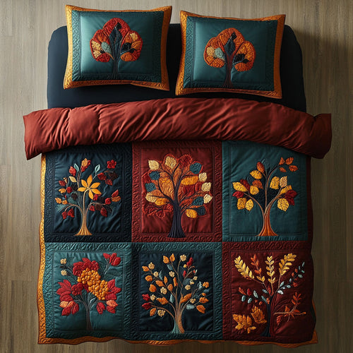 Harvest Moon Tree WN0808133CL Duvet Cover Set