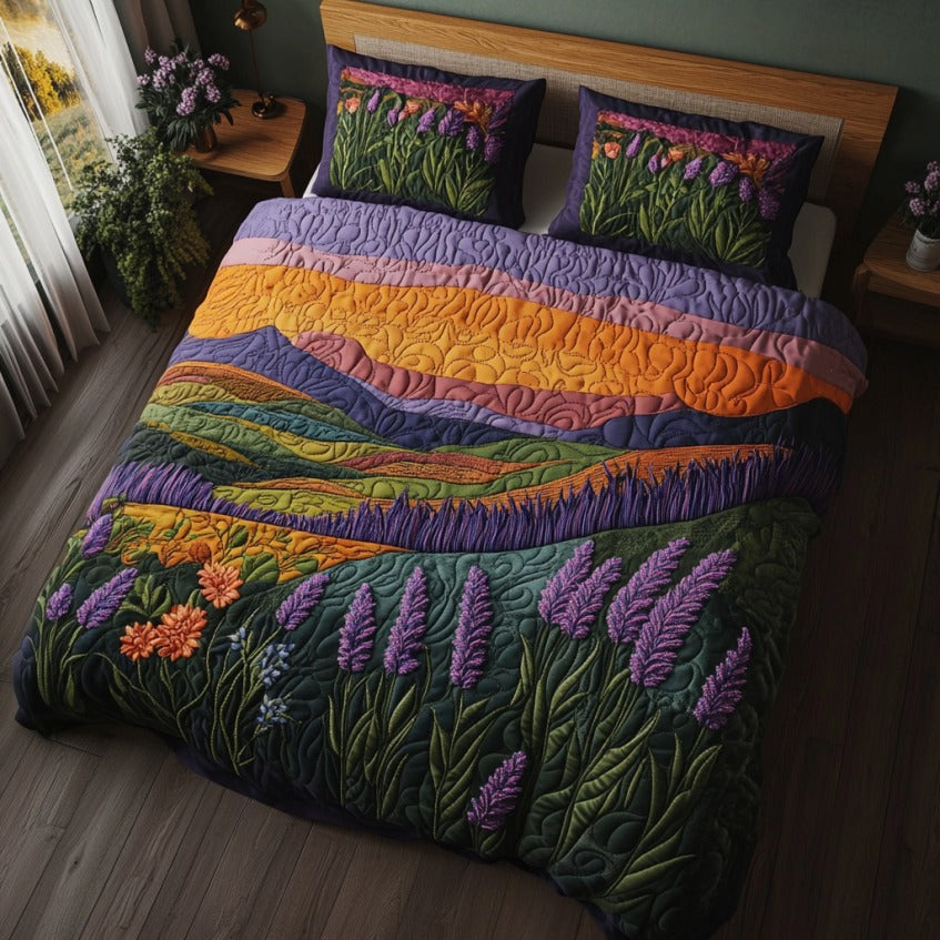 Purple Haven XR1209043CL Duvet Cover Set