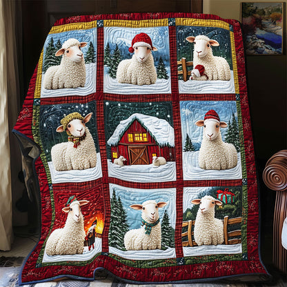 Snowy Sheep CP1711040CL Quilt