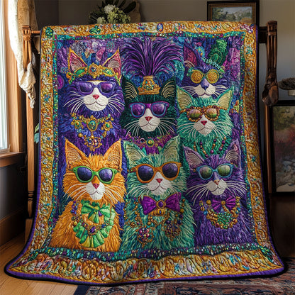 Jester Cat WN1403073CL Quilt