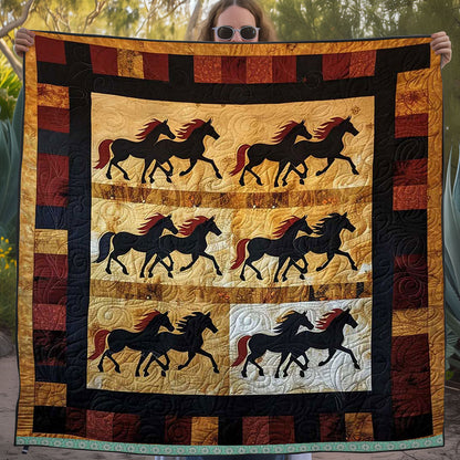 Horse Native American WJ1909011CL Quilt