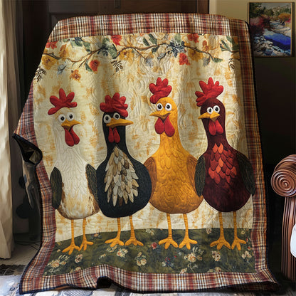 Funny Chicken WJ1803014CL Quilt