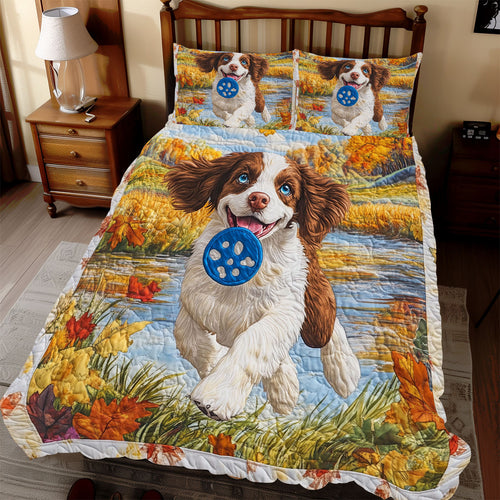 Cocker Spaniel Happy WX1612054CL Duvet Cover Set