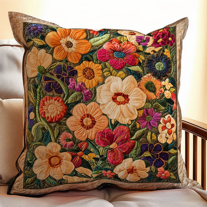 Flower WX0601104CL Quilt Pillow Case