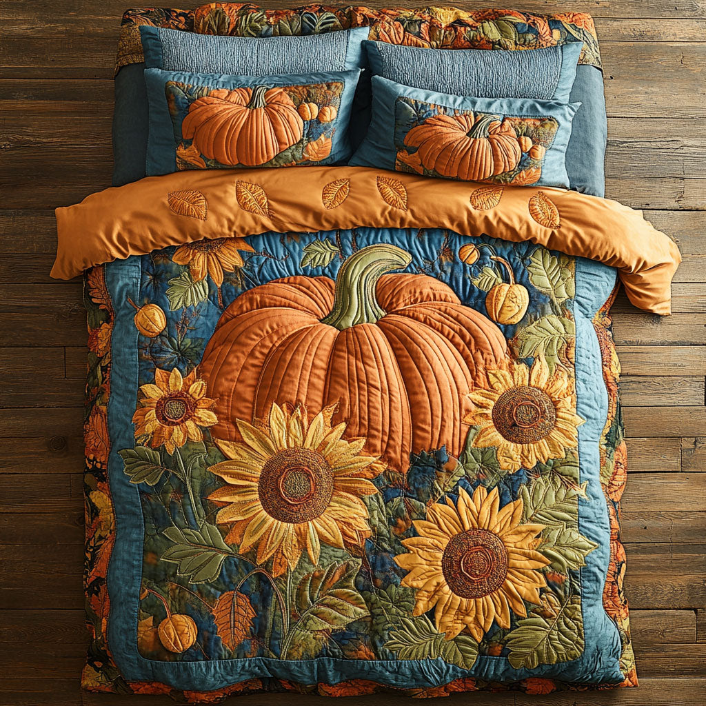 Golden Pumpkins CP0609121CL Duvet Cover Set