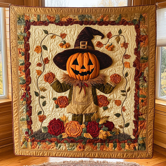 Pumpkin Scarecrow CP2708007CL Quilt