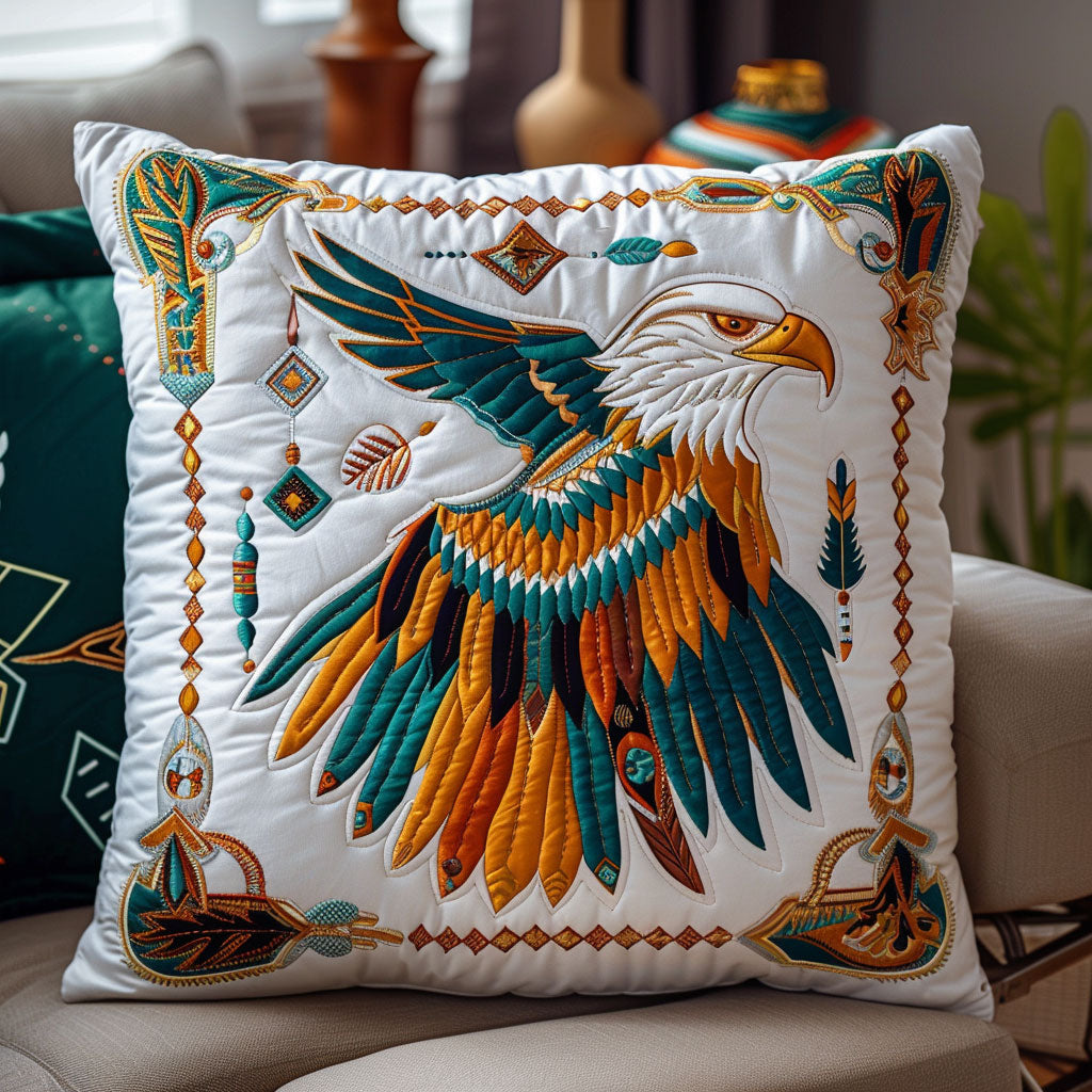 Bald Eagle CW0901032CL Quilt Pillow Case