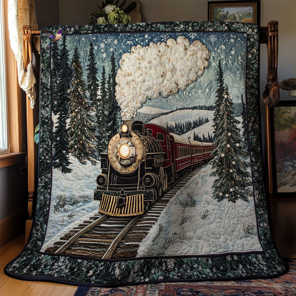 Winter Locomotive WN1211061CL Quilt