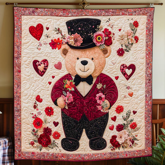 Lovable Teddy Bear WP1812003CL Quilt