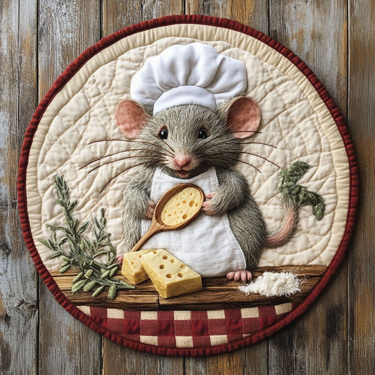 Chef Rat CP2705011CL Quilted Round Mat