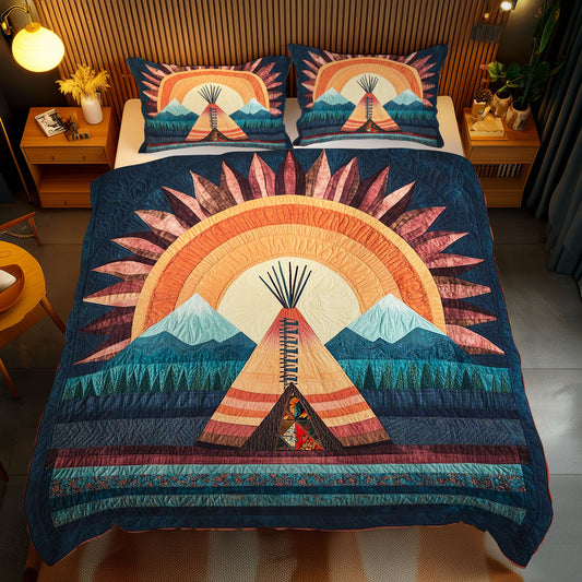 Sunrise Tipi Tent WP2311038CL Duvet Cover Set