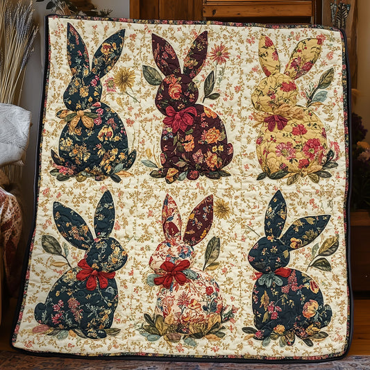 Vintage Patchwork Rabbit WJ1904024CL Quilt
