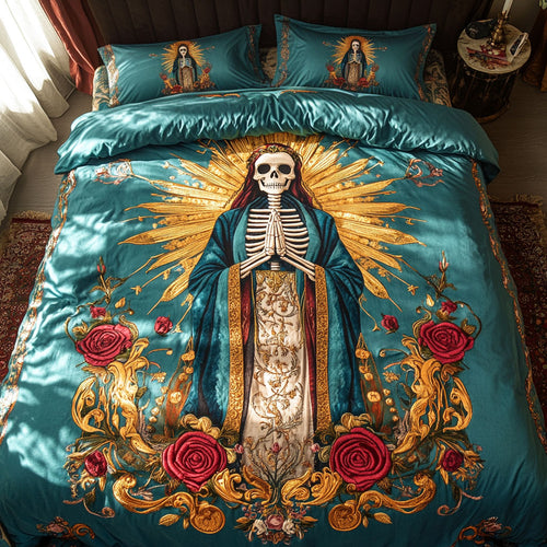 Obsidian Skeleton WN2908051CL Duvet Cover Set